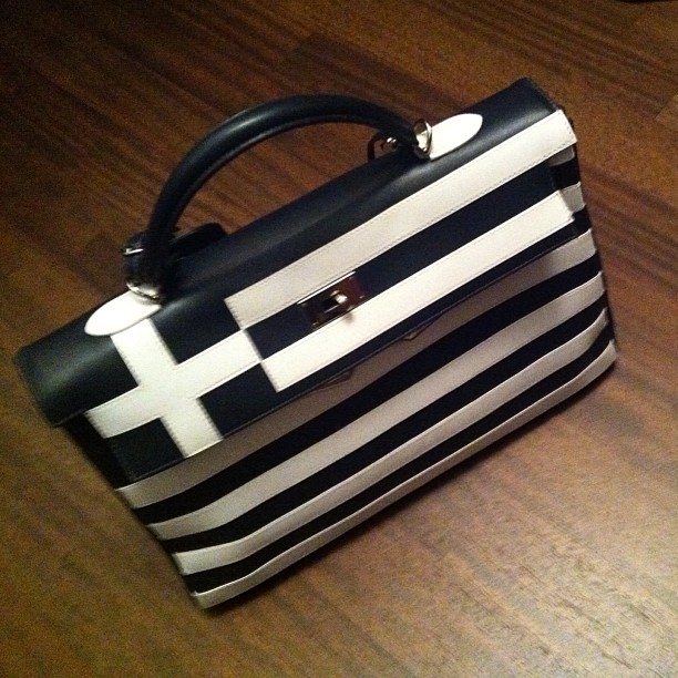 Hermes kelly bag Greece flag