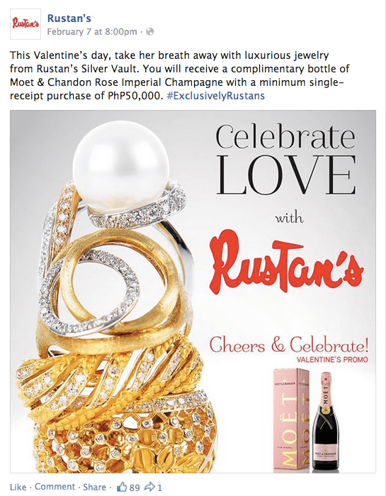 Rustan's Silver Vault Valentine's Promo
