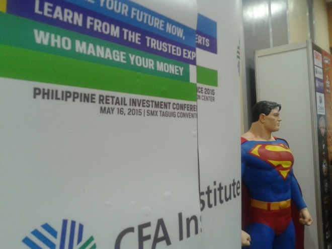 Philippine Retail Investment Conference 2015 with Superman