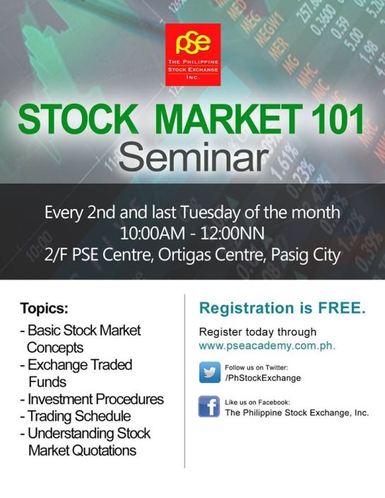 stock market 101 seminar